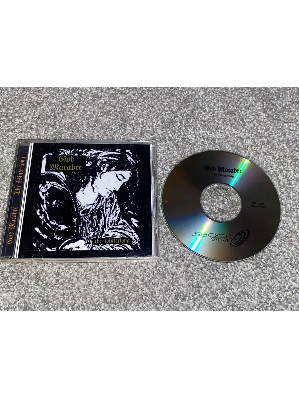 GOD MACABRE The Winterlong CD - 2007 Shock Wave - gorement entombed dismember